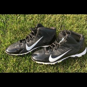 Nike Fastflex Alpha Mens Size 10 Football Cleated Athletic Shoes